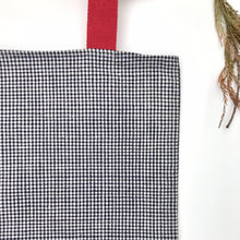 Load image into Gallery viewer, Tote bag. Vintage Chinese cotton fabric from the 1960s. Handwoven and hand-loomed. Khaki green cotton canvas bottom.