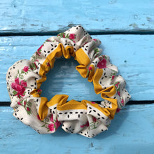 Load image into Gallery viewer, Handmade Scrunchies. Each one is one-of-a kind.
